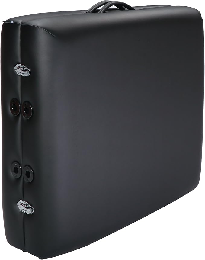 Master Massage 30" Del Ray Pro Portable Massage Table in Black Color, Standard