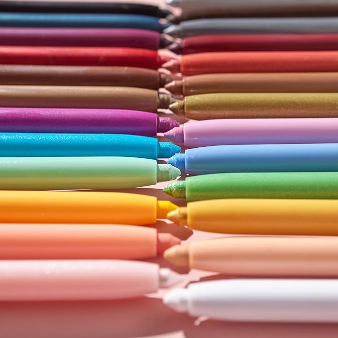 ColourPop Crème Gel Waterproof Eyeliner - 18HR Wear, Ultra-Pigmented Eyeliner Pencil with Matte & Metallic Finishes - Smudge-Proof, Vegan & Cruelty-Free - Punch (0.01 oz)