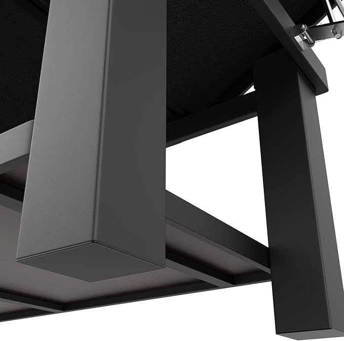 Professional Heavy-Duty Stationary Massage Table, Fixed Backrest Wide Exam Table, Metal Frame Treatment Bed for Spa Facial Salon Physical Therapy, Luxury PU Leather, Black, 31.5'' W × 75'' L