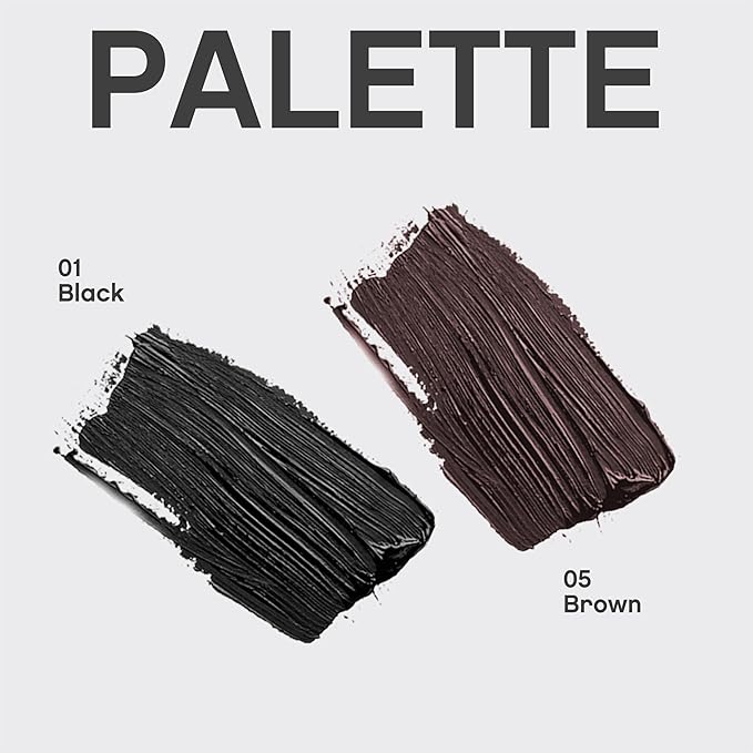 Vivienne Sabó Cabaret Premiere Brown Mascara, Volume and Length, Defining, Curling, No Flaking, No Clumping, Smudge Proof, Washable, Cruelty-Free, Made in Europe, (05 Brown), 0.3 Fl Oz, 1 Pack