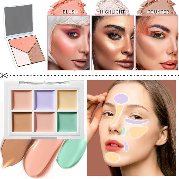 Makeup Kits, Makeup Set Full Kit, Full Face Makeup Set For Women Girls Teens, Makeup Present Set For Women Girls Teens, Beginners and Professionals Alike, Multipurpose Makeup Sets