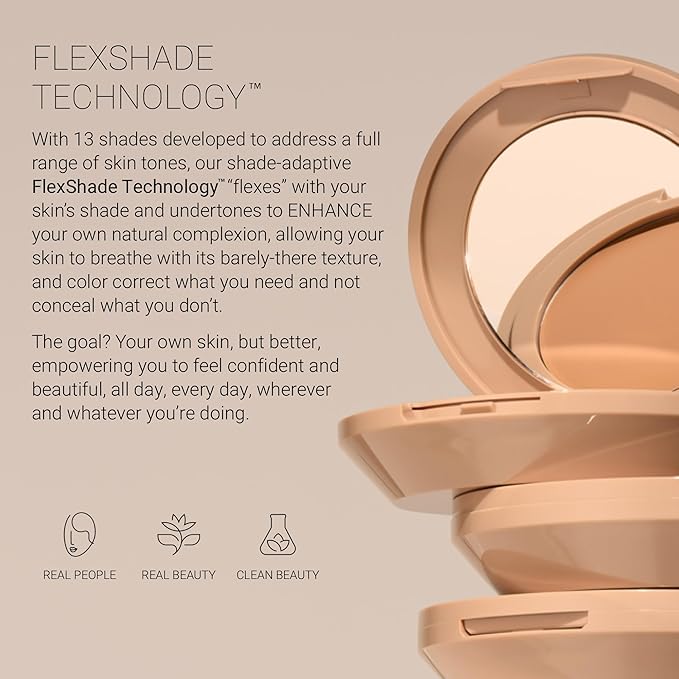 Foundation by No Makeup Makeup | Conceal & Correct with Long-Lasting, Buildable Formula & Lightweight Soft Finish | Cruelty-Free, Vegan, Fragrance-Free | Light Medium