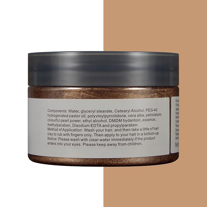 Temporary hair color Brown, Hair