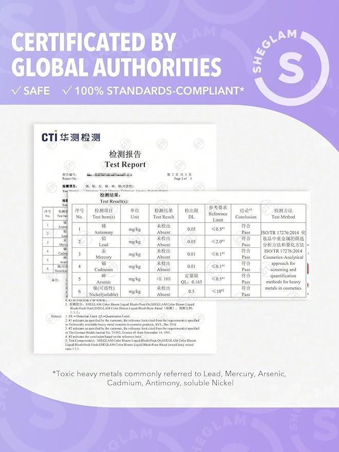 SHEGLAM Color Bloom Liquid Blush Makeup for Cheeks Matte Finish - Devoted