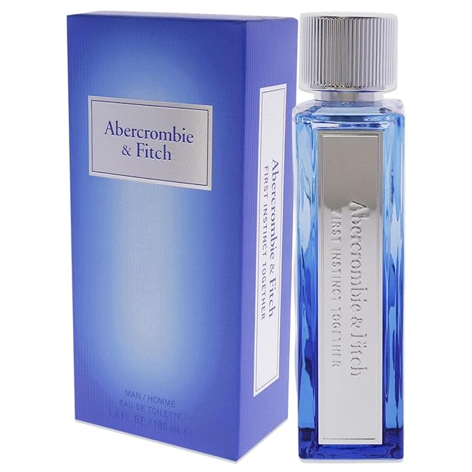 Abercrombie & Fitch First Instinct Together Men EDT Spray 3.4 oz, (ABEPFM018)