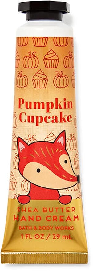 Bath & Body Works Pumpkin Cupcake Shea Butter Travel Size Hand Cream 1oz (Pumpkin Cupcake), 1