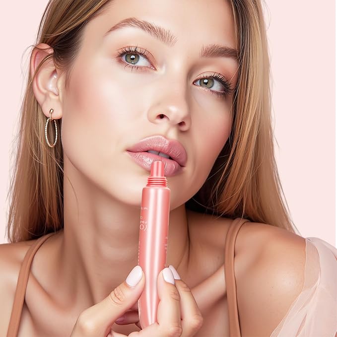 2 PCS Summer Lip Glossy Butter Balm Set, Tinted Lip Balm Long-Lasting Hydrating and Moisturizer, Glitter Lip Glossy Soften Dry Lips and Lip Care, Christmas, Birthdays Gifts for Women and Teen Girls