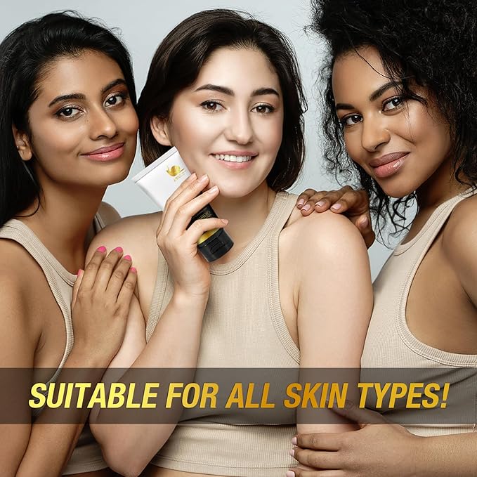 2Pack 9000PPM Snail Mucin Collagen Overnight Wrapping Peel Off Mask for Intensive Hydrating, Skin Barrier Repairing, Reducing Sagging/Wrinkles/Fine Lines, 2.53 Oz/75 ML