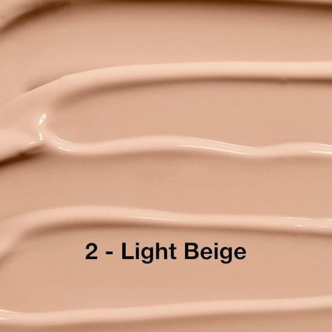 Sigma Beauty Skin Perfector – Hydrating Skin Tint Foundation for Lightweight, Buildable Coverage, With Hyaluronic Acid, Niacinamide Serum, and More (2 Light Beige Tint, 1.12oz)