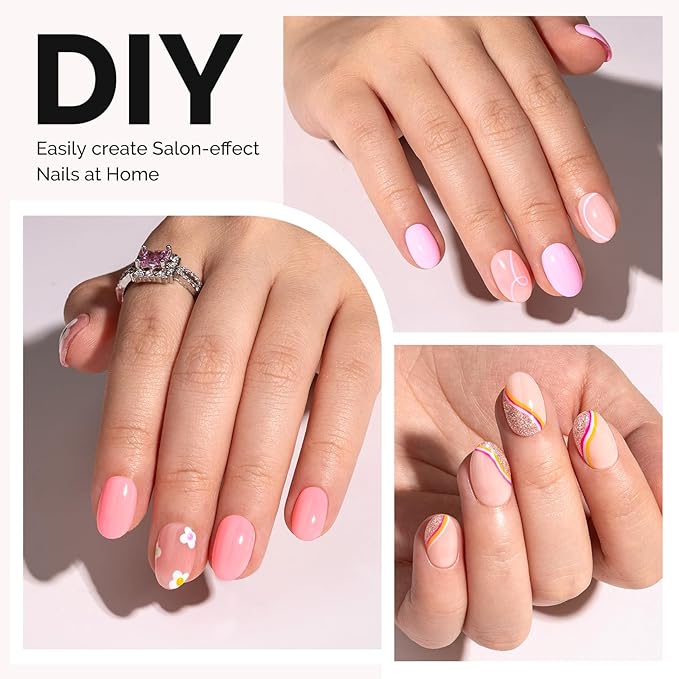 MelodySusie Short Oval Round Almond X Nail Tips - 300Pcs Clear Acrylic,Half Matte Full Cover Press on Nails for DIY Extension & Salon Use,15 Sizes Pre-Shaped for Long-Lasting Manicure