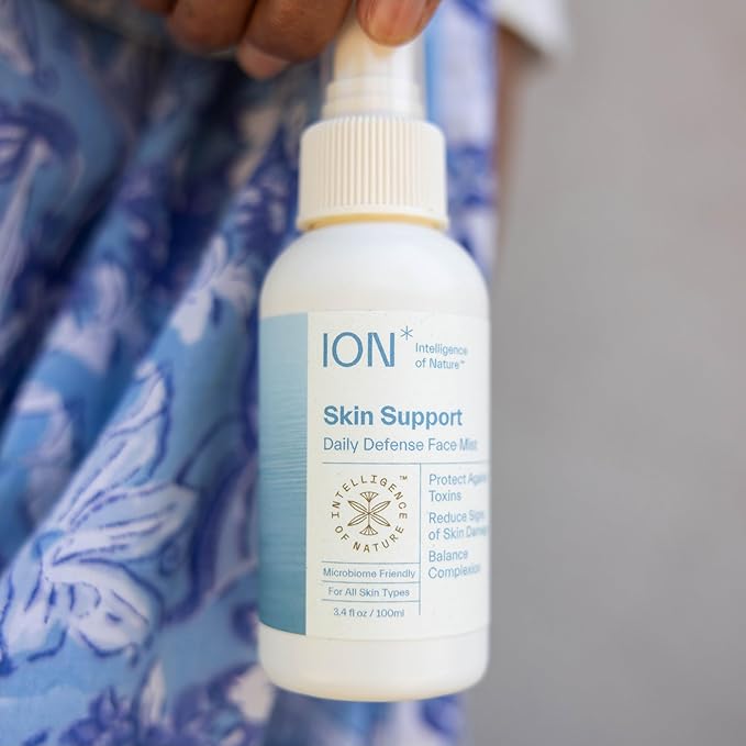 ION* Intelligence of Nature Skin Support Face Mist Hydrating Spray - Refreshing Facial Mist Spray for Daily Use, Vegan Friendly Formula to Refresh Skin for Women & Men - 8 fl oz (Pack of 1)