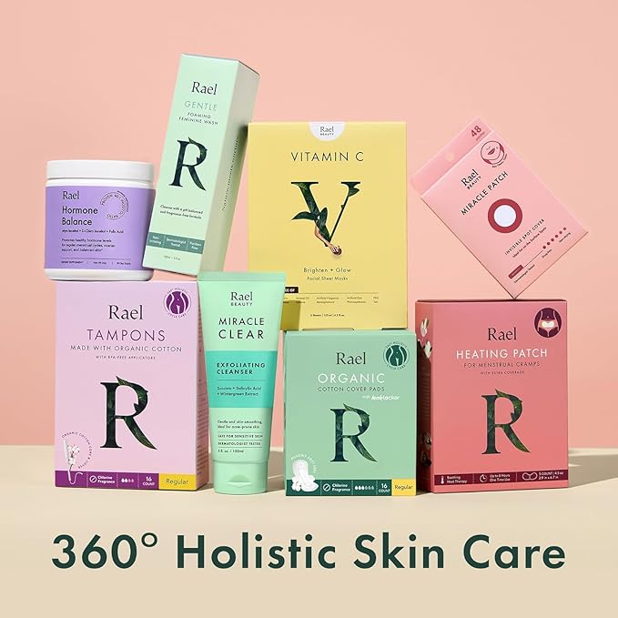 Rael Face Mask Skin Care, Hydrating Face Masks - Bamboo Facial Sheet Mask, Korean Skincare, Dewy Skin Care, Hydrating and Moisturizing, made with Fruit Extracts, All Skin Types (Hydration, 5 Sheets)