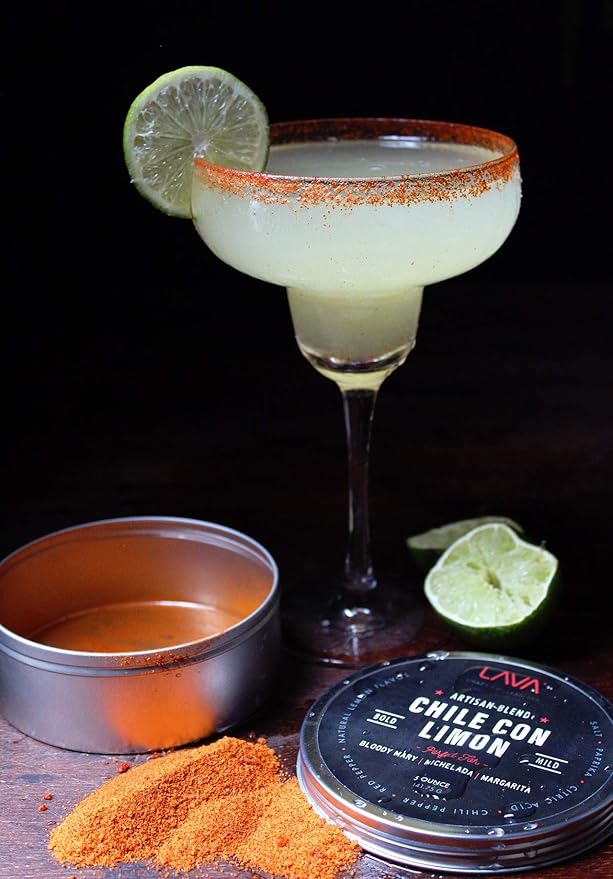 LAVA Premium Skinny Margarita Mix by LAVA Craft Cocktail Co., Low Calorie Margarita Mix Made with Key Lime Juice, Agave, No Artificial Sweeteners, Lots of Flavor and Ready to Use, 1-Liter (33.8oz)