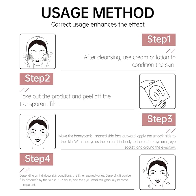 Novoy 7 Pairs Bio-Collagen Real Deep Eye Patches - 6-in-1 Retinol Overnight Eye Patches for Dark Circles, Puffiness & Wrinkles | 2% Caffeine+Hyaluronic+Niacinamide, Korean Popular Eye Mask - Lavender