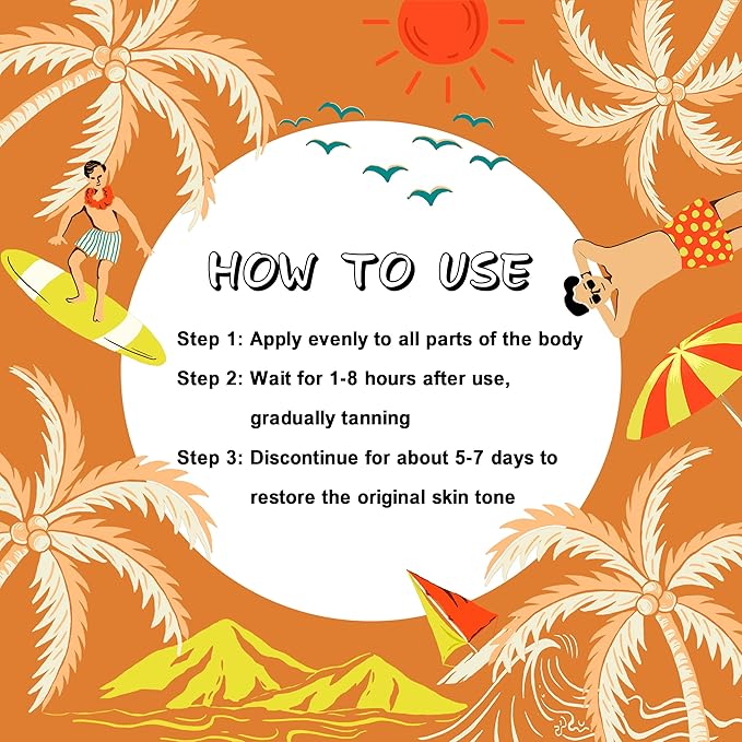 100ml Carrot Tanning Intensifying Gel, 3.38 fl.oz Intensive Tanning Gel, Tanning Bed Lotion Accelerator for Outdoor Sun, Women Natural Moisturizing Tanning Cream, Men Fast Bronzing Butter Tanning Oil