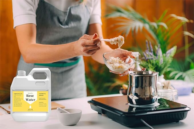 42 fl oz Rose Water for Face Hydrating Mist, 100% Pure Rose Water, Cleanses & Softens, Promotes Healthy Cell, Suitable for All Skin Types