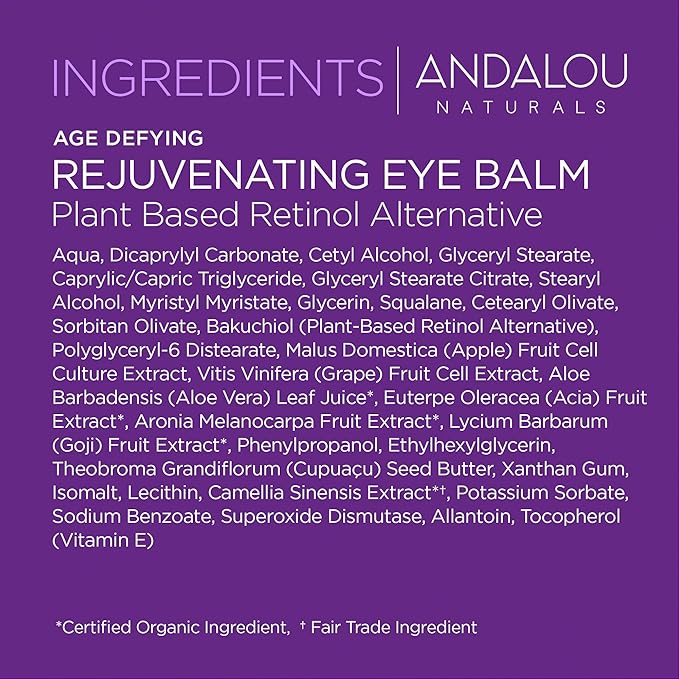 Andalou naturals age defying plant-based