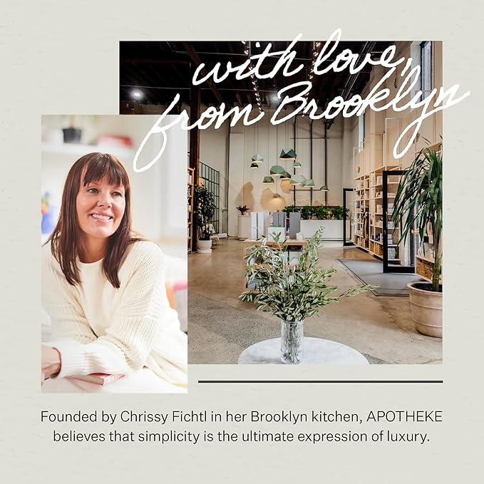 APOTHEKE Scented Hand & Body Lotion, Canvas - 10 Fl Oz Nourishing Body Moisturizer Cream for Dry Skin - Gentle Daily Skincare for Men & Women with Natural Ingredients, All Skin Types