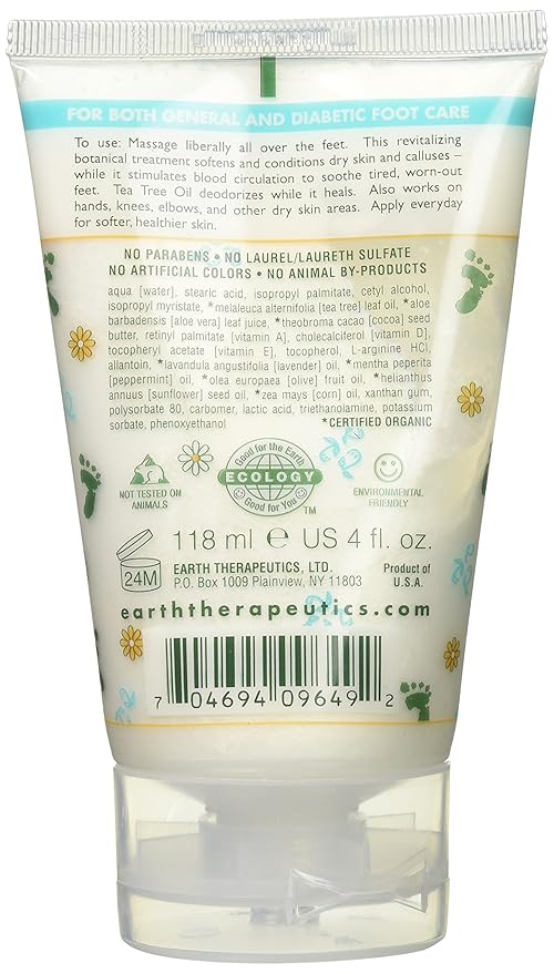 Earth Therapeutics, Foot Repair Balm, 4 Ounce