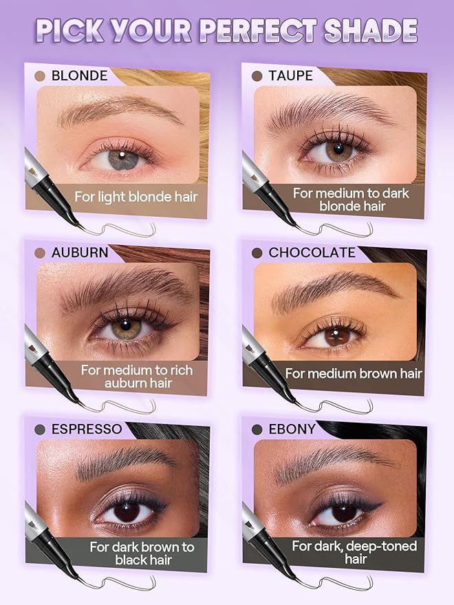 SHEGLAM Real Flow Laminating Brow Pen-Ebony