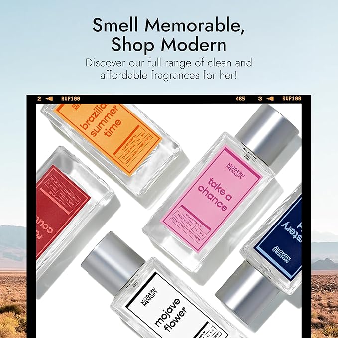 Modern Memory Mojave Flower Eau de Parfum for Women, 2.5 fl oz - Notes of Magnolia, Sandalwood & Musk