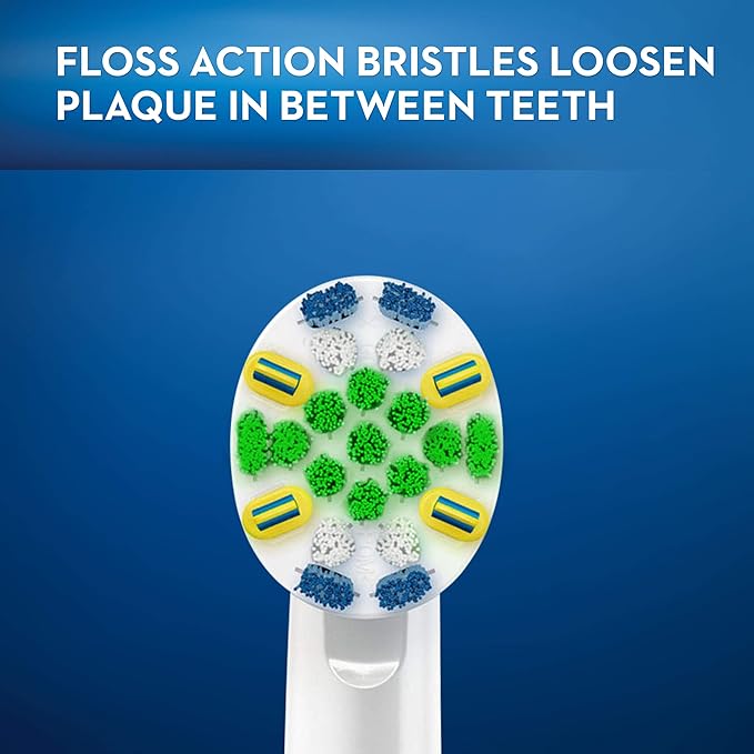 Oral-B Clinical Floss Action, Battery Powered Toothbrush, 1 Count -White