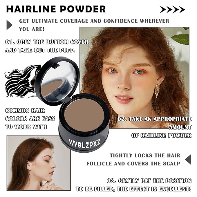Hairline Powder,Root Touch Up Hair