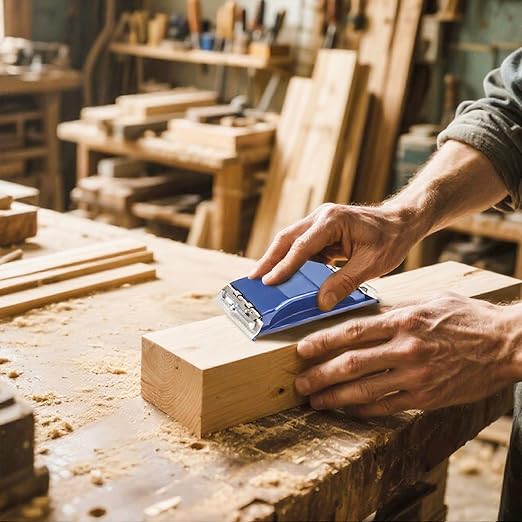 Dry Sandpaper Set,45 Sheets of 120 to 1000 Grit Sandpaper with Sanding Block Sander for Wood Furniture Finishing Metal Automotive Sanding Polishing