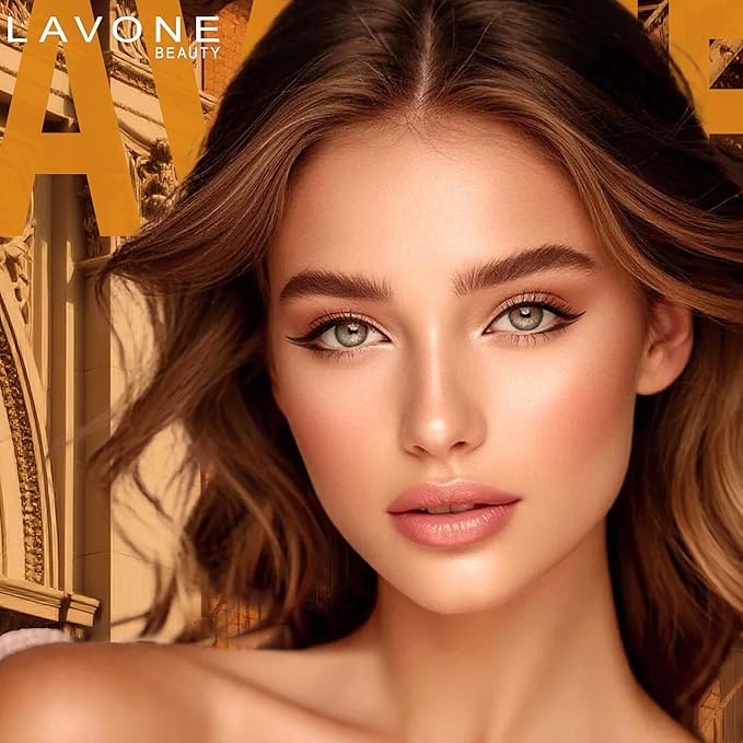 LAVONE Hair-Like Eyebrow Pen Makeup kit, Eyebrow Pencils for Women with Waterproof Microblading Eyebrow Pencil, Eyebrow Pomade, Eyeliner and Eyebrow Brush, Create Full, Natural Brows, Blonde