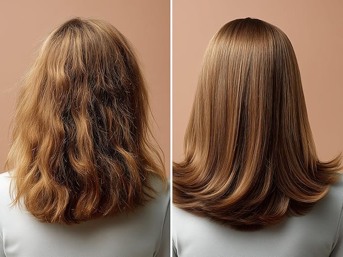 GK HAIR Oil - Argan Oil Heat Protectant Serum -Lightweight Hair Serum -Perfect For Keratin,Frizzy, Curly, Dry & Damaged ends-Adds Shine and Smooths,Paraben, Phthalate and Sulfate Free (1.69 oz)