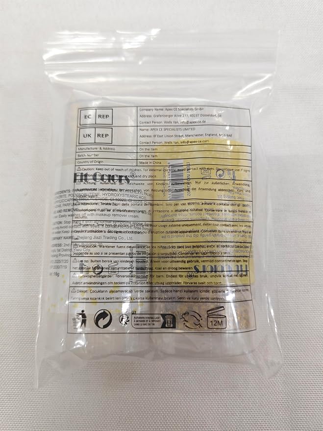 2Pcs Body Glitter Gel,Silver Gold Chunky Sparkling Glitter Stick,Waterproof Lasting Sparkling Body Gel Sequins,Face Hair Nail Festival Glitter Make Up for Halloween Birthday Makeup Party