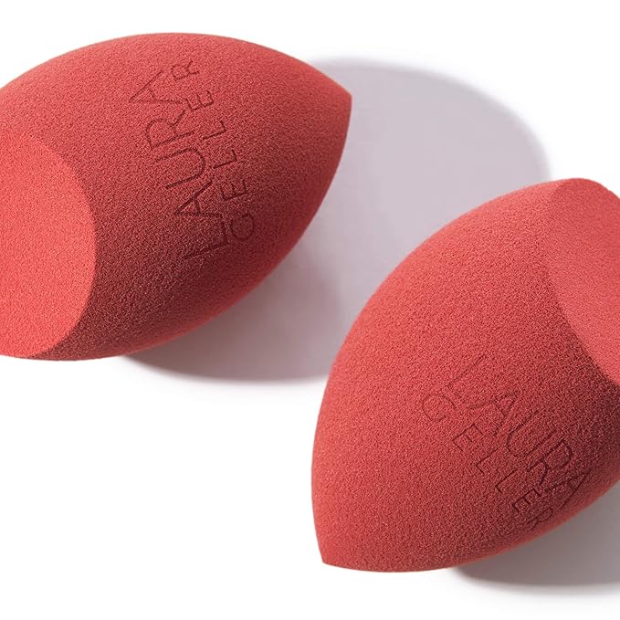 LAURA GELLER NEW YORK Full Face Blending Sponge, Easy Makeup Blender for Foundation & Concealer, Latex-Free for Sensitive Skin