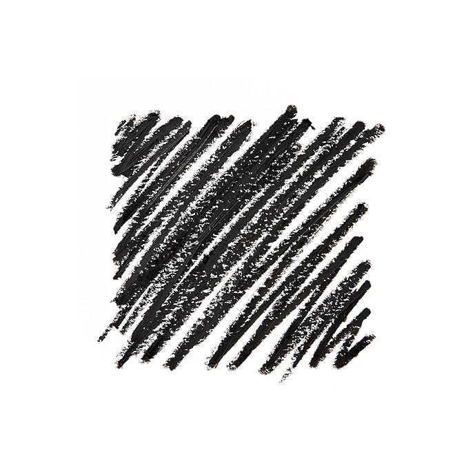 e.l.f. Satin Eyeliner Pencil, Smooth Glide Eyeliner For A Satin Finish, Includes A Built-In Sharpener, Vegan & Cruelty-Free, Black