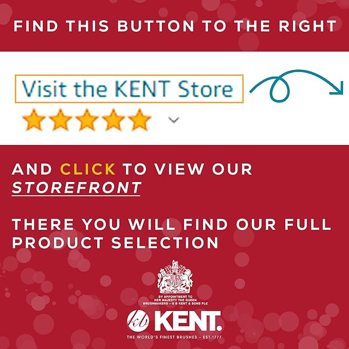 Kent KCR2 "Create" Vented Cushion Paddle Hair Brush for Blowdrying, Root Lift, and Volume in All Hair Types - Vent Brush with Green Ergonomic Handle and Soft Ball Tipped Bristles for Pain Free Use