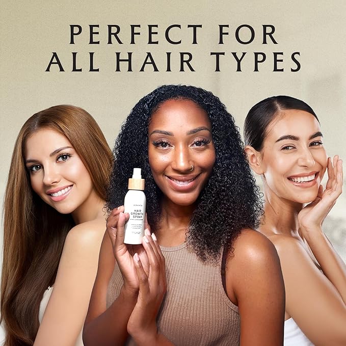 Hair Growth Oil Spray - 100% Pure Ingredients For Non Greasy, Thicker & Stronger Hair - Organic Batana, Castor, Biotin, Saw Palmetto, and Rosemary Oil Gifts for Men & Women Scalp - 4.1 Fl Oz