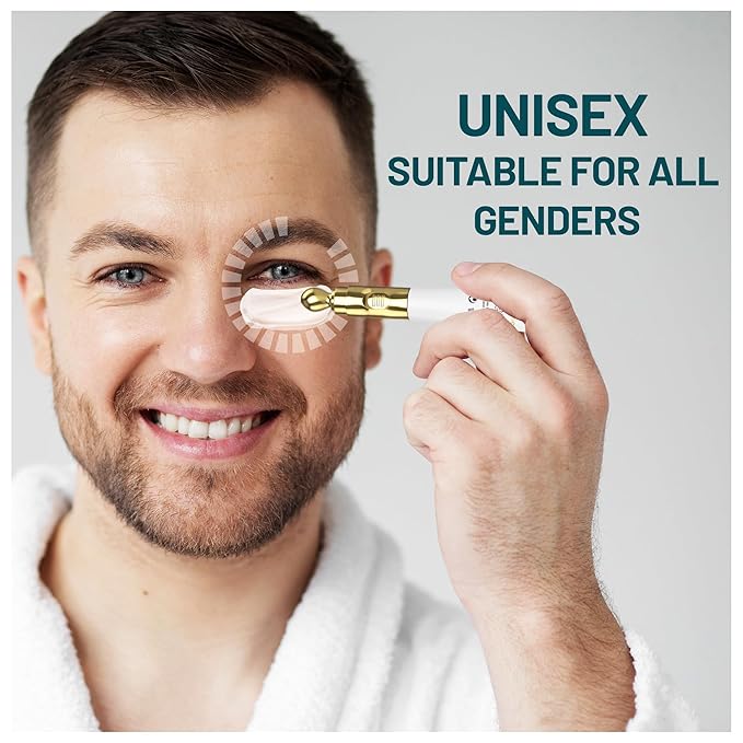 Electric Massage Eye Cream Depuffing Hydration for Dark Circles & Tired Eyes, Soothing Anti-Aging Treatment for Fine Lines, Firming Eye Skincare