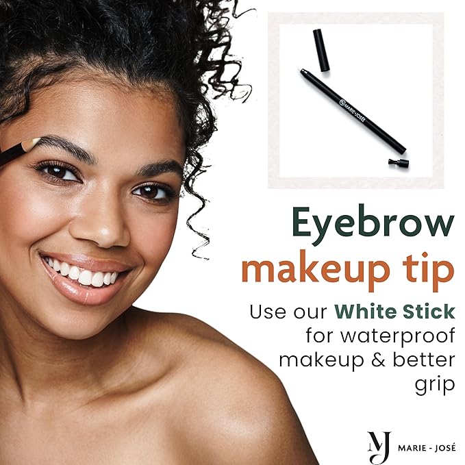 Eyebrow Powder, High Colour Pigmentation, Cruelty-Free & Vegan, Natural & Even Eyebrows (Jet Black)