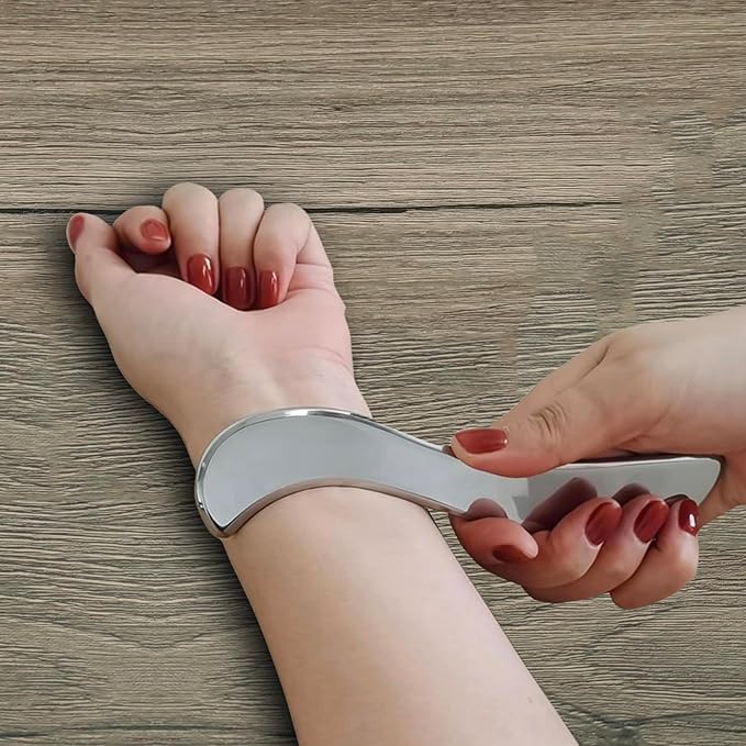 BYYDDIY SDC 3 in 1 Stainless Steel GuaSha Muscle Scraper Tools Set,Scar Tissue Tool,Physical Therapy Tools,Muscle Scraping Tool,Massage Scraper,IASTM Tools,Soft Tissue Massage Tool (SD2C)