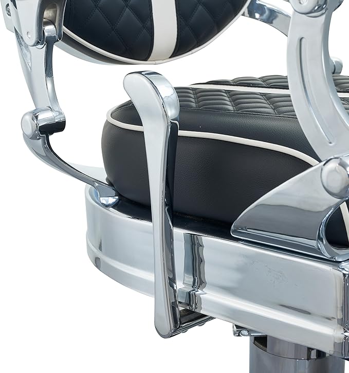 Vintage Barber Chair for Hairdressers Heavy Tattoo Shampoo Beauty Salon Equipment (Square)