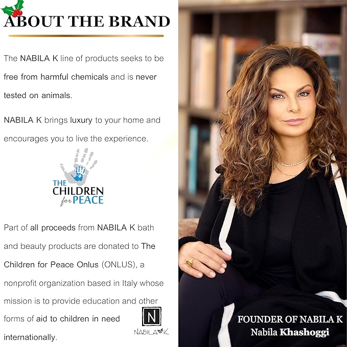 Assorted Bath Salts (Set of 6) by Nabila K - Dead Sea Salt & Epsom Salt Scrub & Soak - Exfoliates & Hydrates Skin, Botanical Essential Oils - Bubble Bath Accessories for All Skins Types, 2 oz