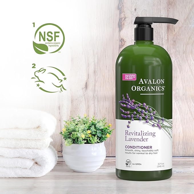 Avalon Organics Conditioner, Nourishing Lavender, 32 oz