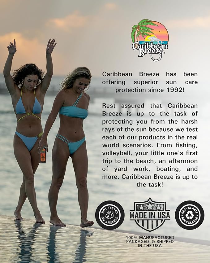 Caribbean Breeze Oil, SPF 8,