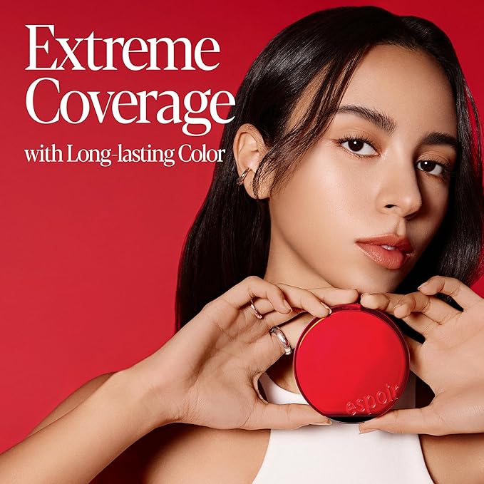 Espoir Be Velvet Cushion Foundation #31 Macchiato | Quick and Easy Coverage with Long-lasting Color by Zero Oxidation, Velvety Smooth Finish & Lightweight Formula, Vegan, Korean Makeup, 0.46 oz