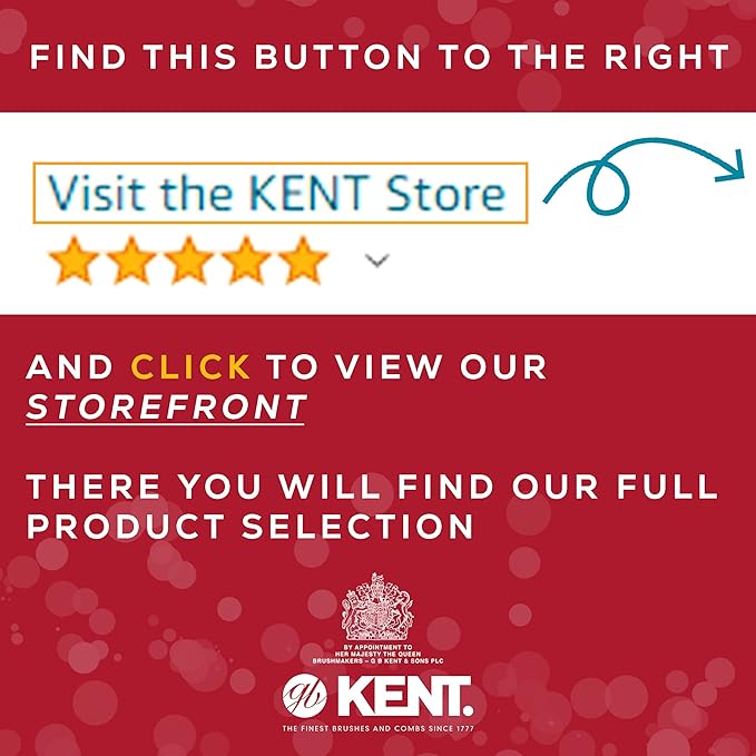 Kent KCR1 "Create" Vented Hair Brush for Blowdrying, Creating Root Lift, and Volume in All Hair Types - Small Vent Brush with Green Ergonomic Handle and Soft Ball Tipped Bristles for Pain Free Use