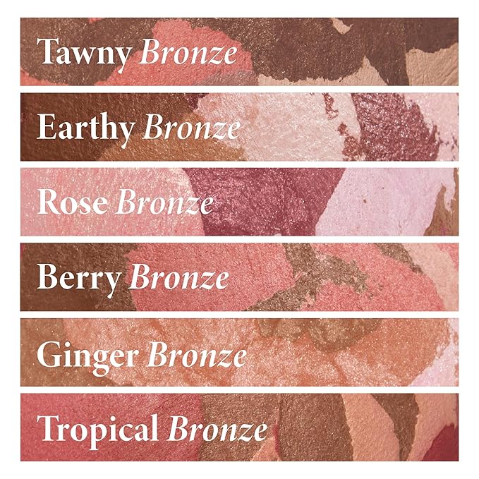 LAURA GELLER NEW YORK Baked Blush-n-Bronze Marbleized 2-in-1 Sculpting Bronzer Blush - Earthy Bronze - Contour Face with a Radiant Flush