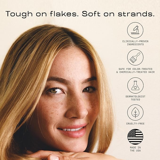 Jupiter Anti Dandruff Shampoo - Shampoo for Men & Women for Flaky, Itchy, Oily, & Dry Scalp - Nourishes Scalp and Reduces Breakage & Flakes - Color-Safe, Sulfate-Free, Paraben-Free