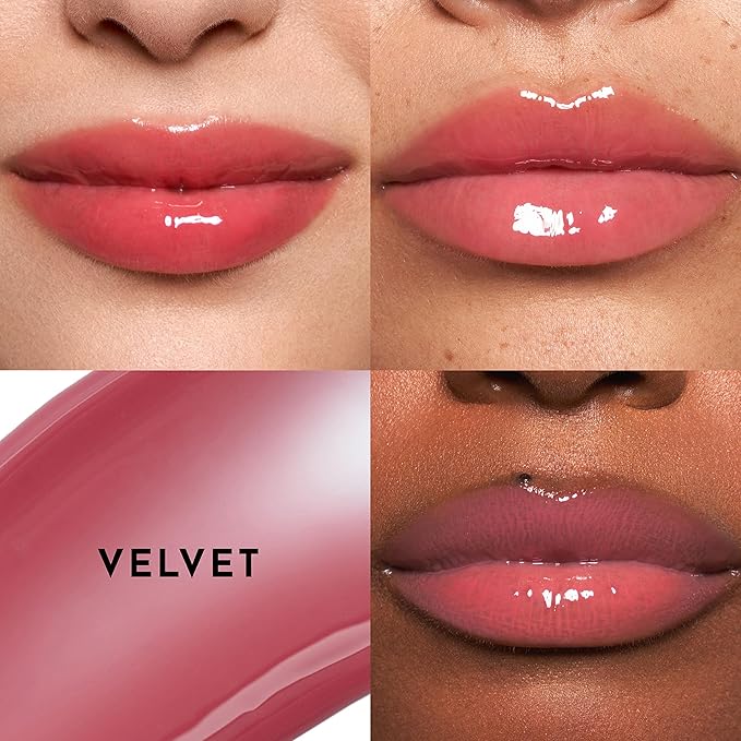 Lawless Women's Forget The Filler Lip Plumper Line Gloss, Velvet, Pink, 0.11 Fl Oz (Pack of 1)