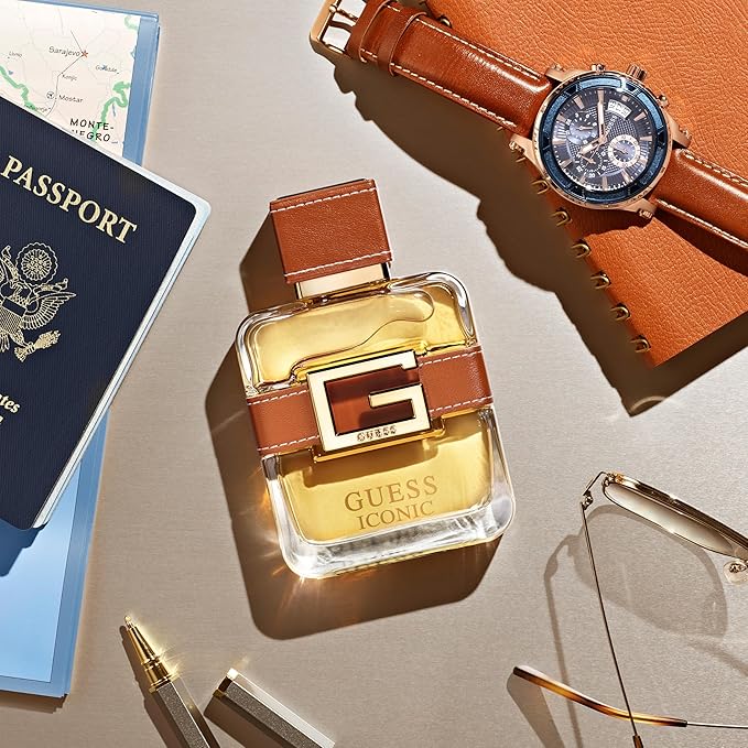 GUESS Iconic For Men Eau de Parfum Perfume Spray, Cologne For Men 1 Fl. Oz.