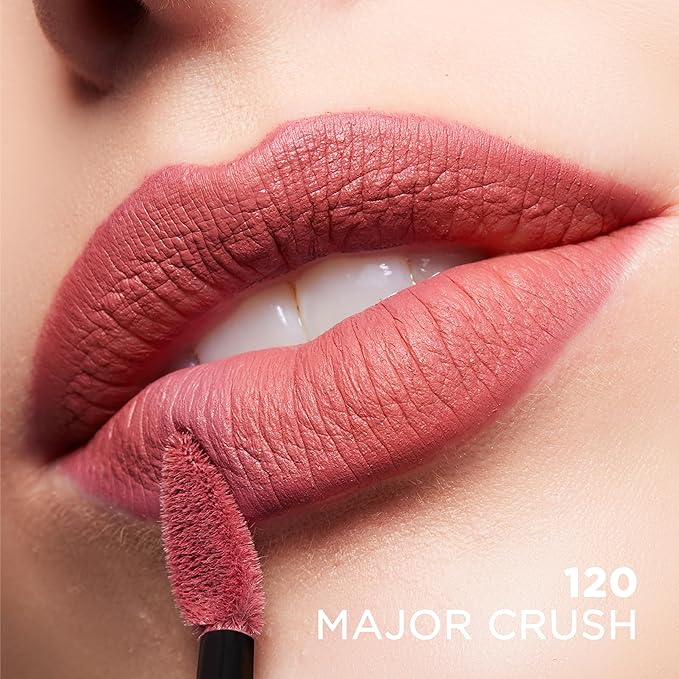 L'Oreal Paris Infallible Matte Resistance Liquid Lipstick, up to 16 Hour Wear, Major Crush 120, 0.16 Fl Oz