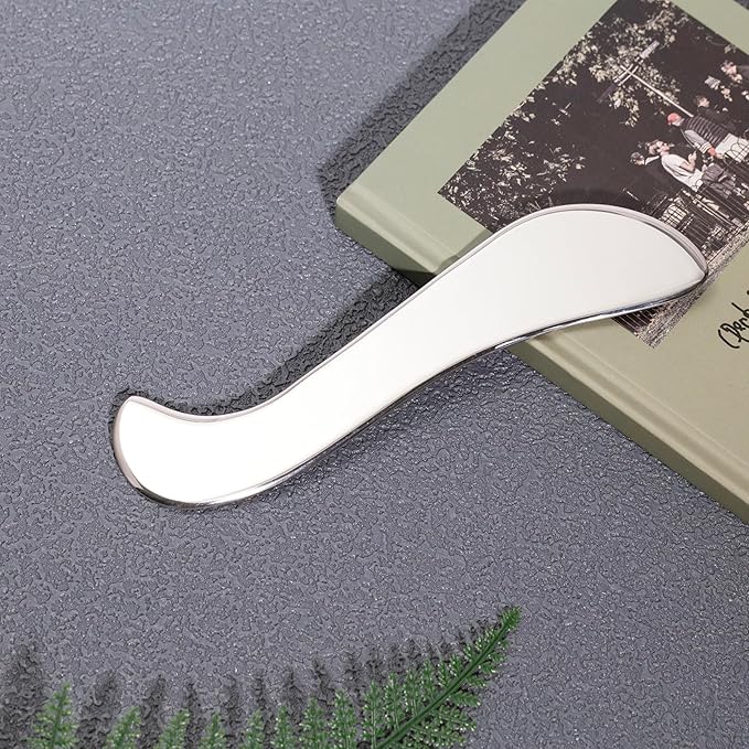 Gua sha Tool gua sha Stainless Steel iastm Tool Gussha Massage Tool Muscle Scraping Tool for Soft Tissue Therapy and Reduce Arms,Back, Legs, Neck Muscle Pain(HS)……